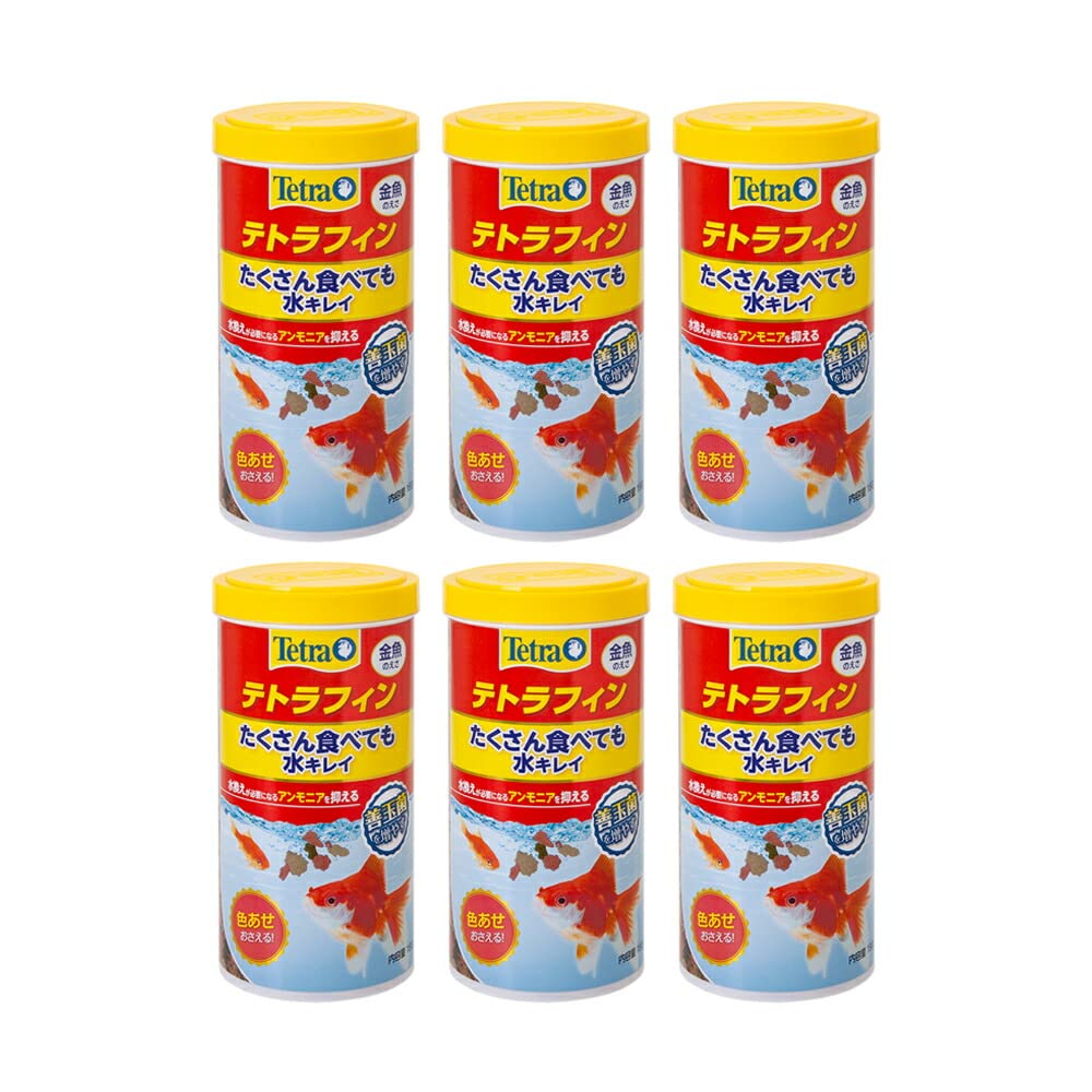 Amazon | テトラ テトラフィン 180g×6個 金魚 フード プレ